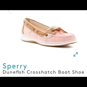 🌸 SPERRY Top-Sider Dunefish Crosshatch boat shoe